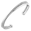 Silver Perfect Love Fashion Cuff Bangle