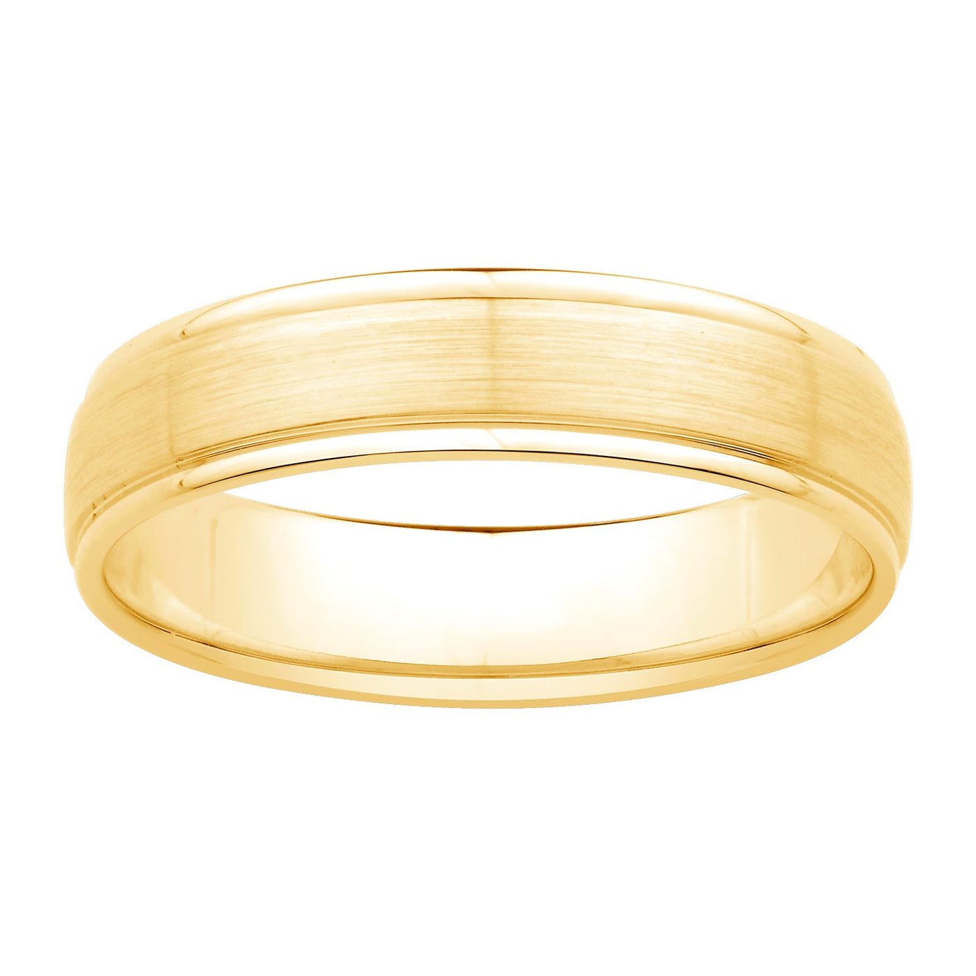 10K Yellow Gold Gents Wedding Ring